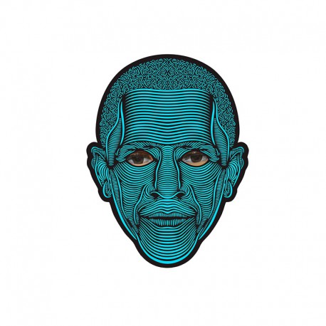 Masque LED Barack Obama qui réagit à la musique